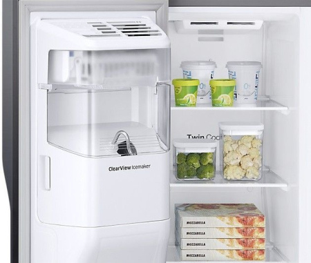 Холодильник Samsung RS51K54F02C черный
