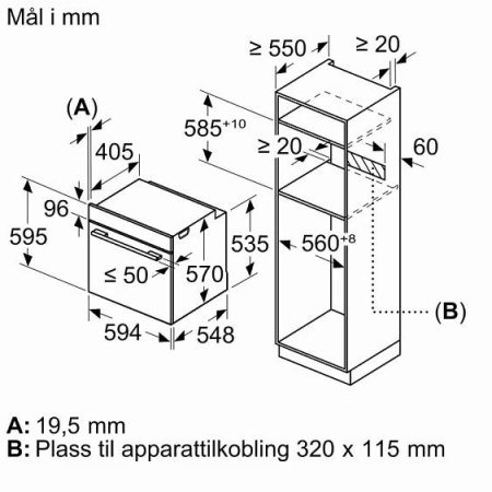 Духовой шкаф BOSCH HBG478CB3