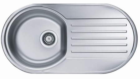 Кухонная мойка ALVEUS Form 40 NAT-90 832X437 (в комплекте с сифоном)