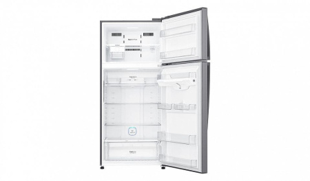 Холодильник LG GN-H702HMHZ серебристый