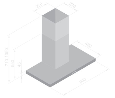 Вытяжка BELTRATTO cpe 90i