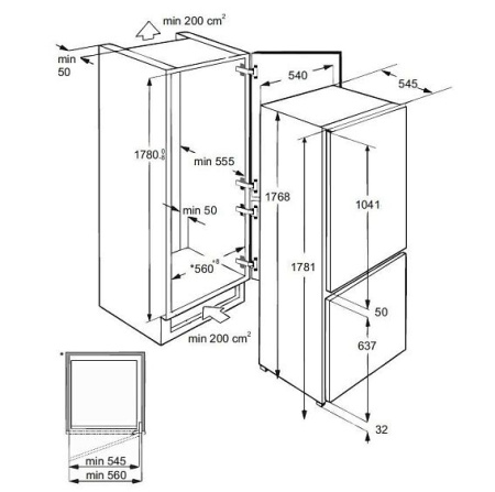 Холодильник LEX RBI 275.21 DF