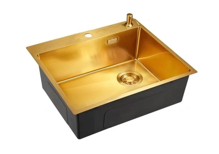 Кухонная мойка EMAR EMB-560(TOP) PVD Golden