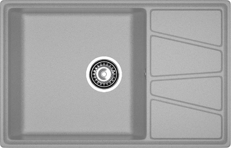 Кухонная мойка GRANFEST VERTEX GF-V-780L серый