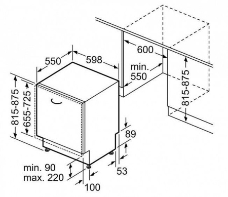 Посудомоечная машина SIEMENS SN 678X36UE