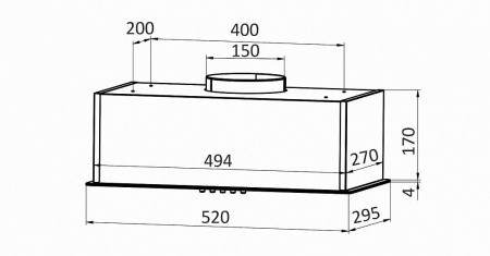 Вытяжка EXITEQ EX-1246 black