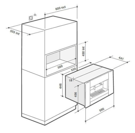 Кофемашина DE DIETRICH DKD7400XB
