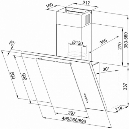 Холодильник SMEG FA8005LAO