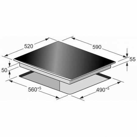 Варочная поверхность KAISER KCT 6705 FI Ara