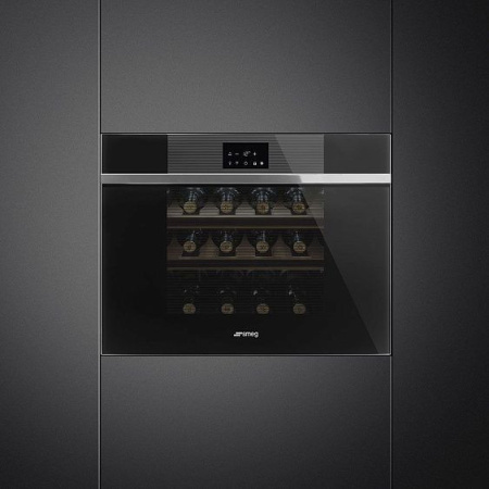 Встраиваемый винный шкаф SMEG CVI118LWN2