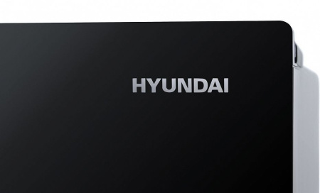 Холодильник HYUNDAI CM5005F черное стекло