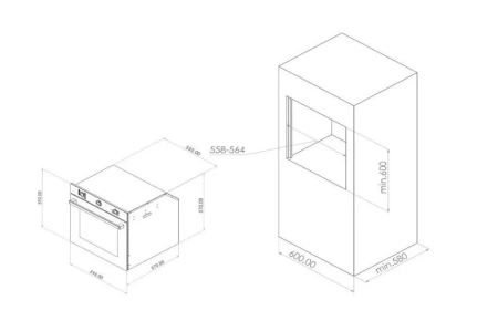 Духовой шкаф KANZLER O 527 S