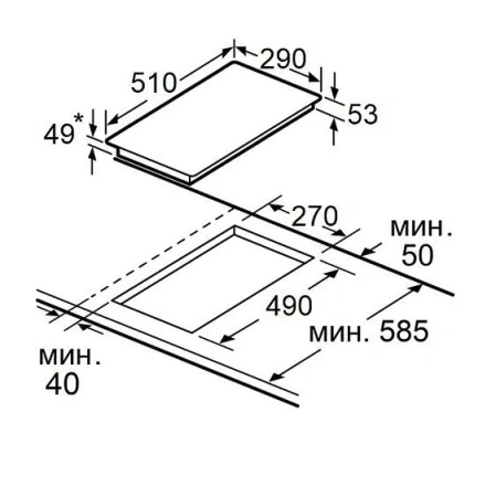 Варочная поверхность MAUNFELD AVCE3021BK