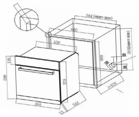Духовой шкаф DELONGHI DEO 785 NB SAVIA