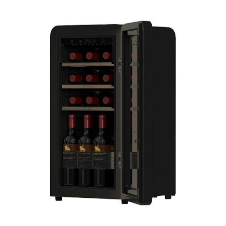 Винный шкаф TESLER CWC-188 BLACK — фото