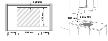 Варочная поверхность MEFERI MGH705BK POWER