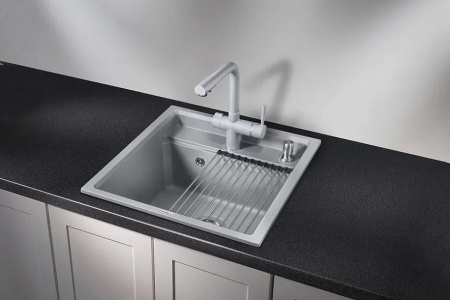 Кухонная мойка GRANULA KS-5002 алюминиум