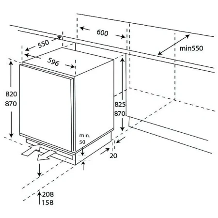 Морозильная камера NORDFROST i-NFB 150 W